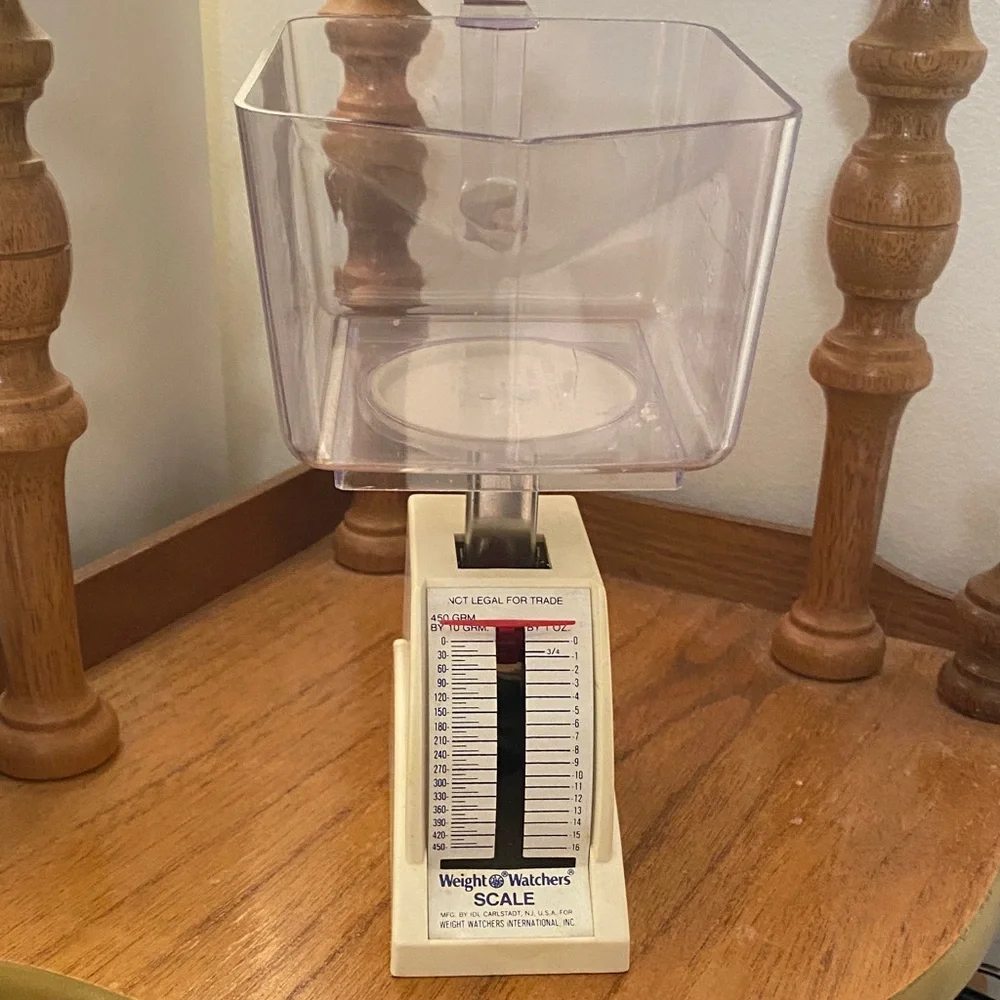 Weight Watchers Vintage Plastic Kitchen Scale - Picture 1 of 5